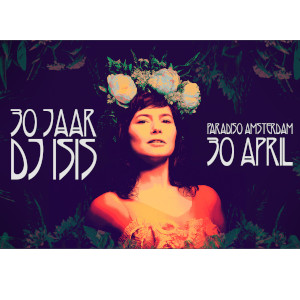 Logo 30 jaar DJ Isis